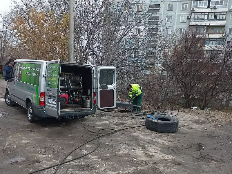 Очистка канализации в домах ОСББ